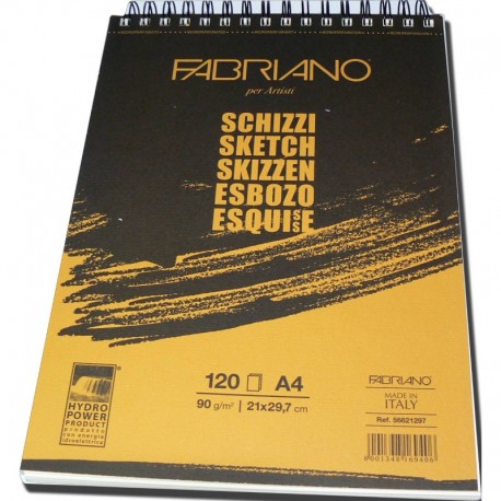 Block Esbozo FABRIANO A4
