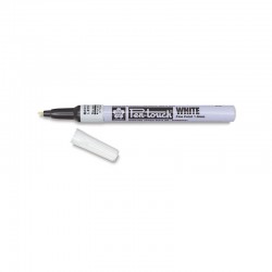 Rotulador Pentouch Metalico BLANCO