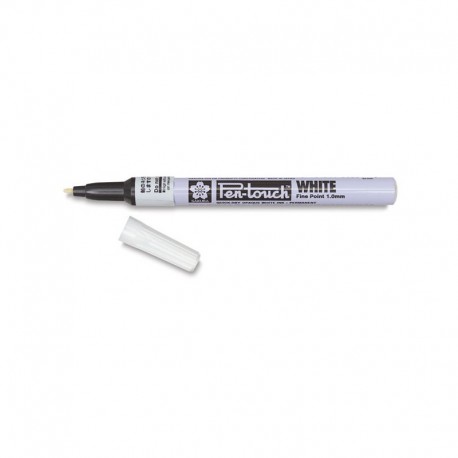 Rotulador Pentouch Metalico BLANCO