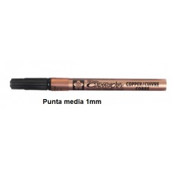 Rotulador Pentouch Metalico COBRE