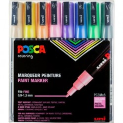 Set 8 Rotuladores POSCA fino