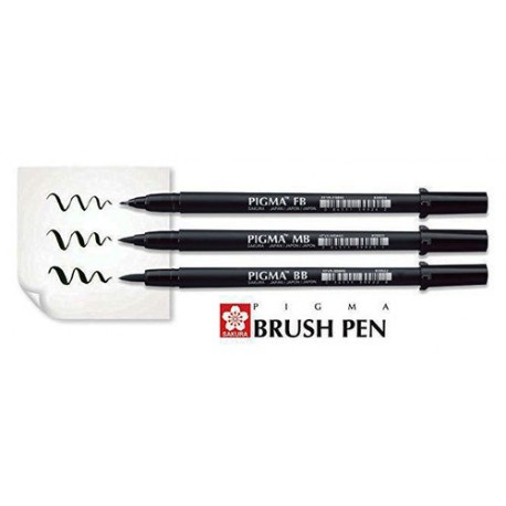 Rotuladores SAKURA PIGMA BRUSH PEN