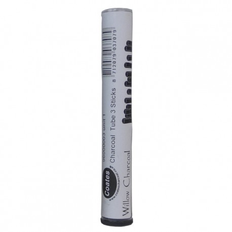 Surtido 3 carboncillos TUBO DE PLASTICO WILLOW