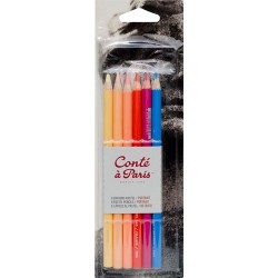 Set 6 lapices pastel...