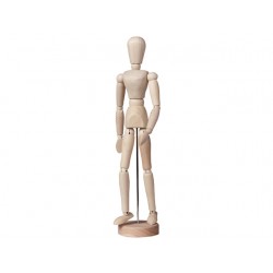 Maniquí barnizado femenino...