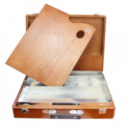 Caja-maletin óleo vacio...