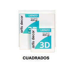 Lienzos DOBLES 3D Algodón
