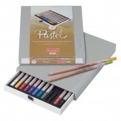 Caja 12 lápices pastel...