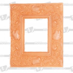 Marco rectangular hojas