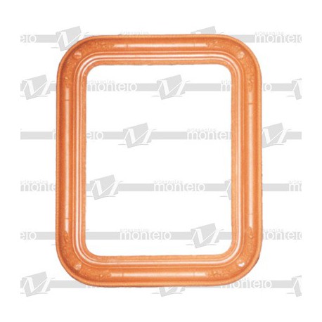 Marco rectangular resina