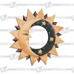 Espejo resina sol-estrellas I