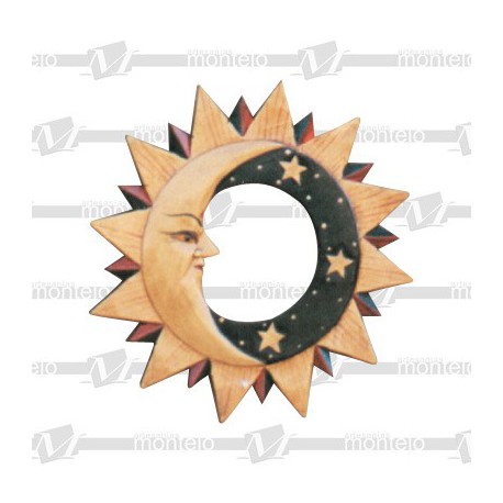 Espejo resina sol-estrellas I
