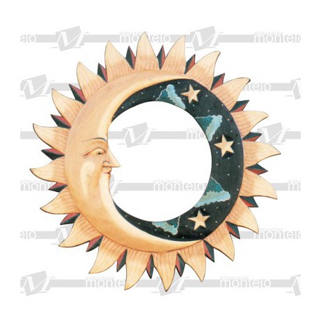 Espejo resina sol-estrellas III