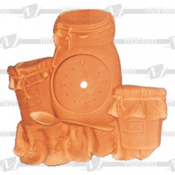 Reloj tarros
