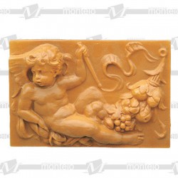Placa ángel cuerno II