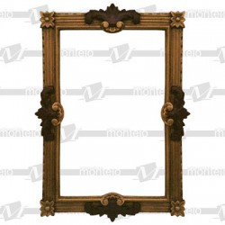 Marco resina rectangular