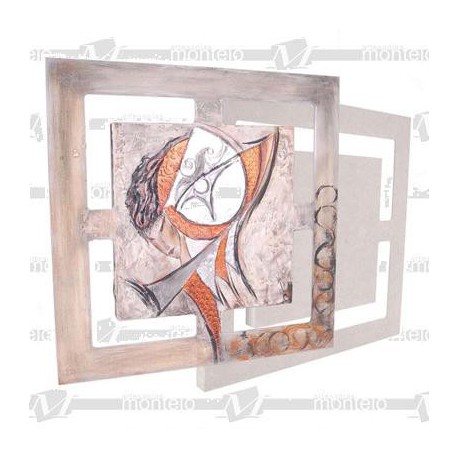 Cuadro resina 60x60