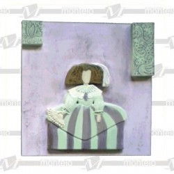 Placa menina II