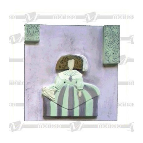 Placa menina II