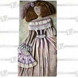 Placa menina 