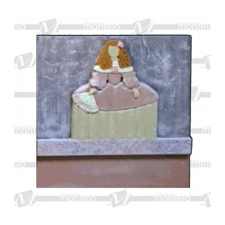Placa menina I