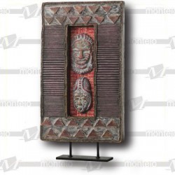 Plafón rectangular II base metálica