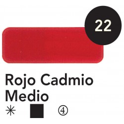 Óleo Titan ROJO CADMIO MEDIO 20 ml