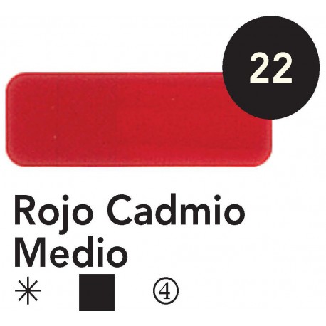 Óleo Titan ROJO CADMIO MEDIO 20 ml