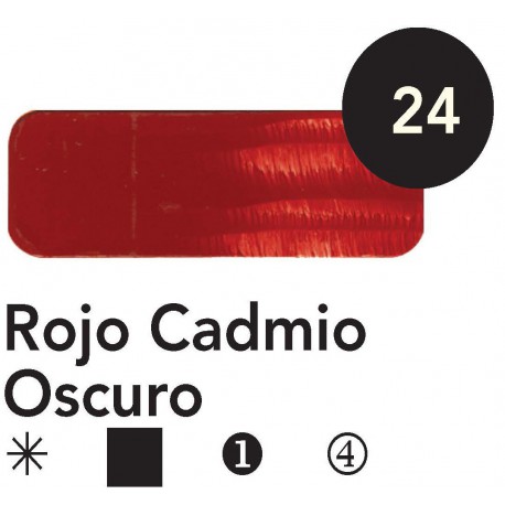 Óleo Titan ROJO CADMIO OSCURO 20 ml