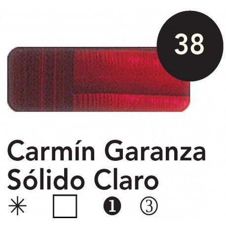 Óleo Titan CARMÍN GARANZA SÓLIDO CLARO 20 ml