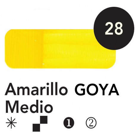 Óleo Goya AMARILLO GOYA MEDIO 200 ml