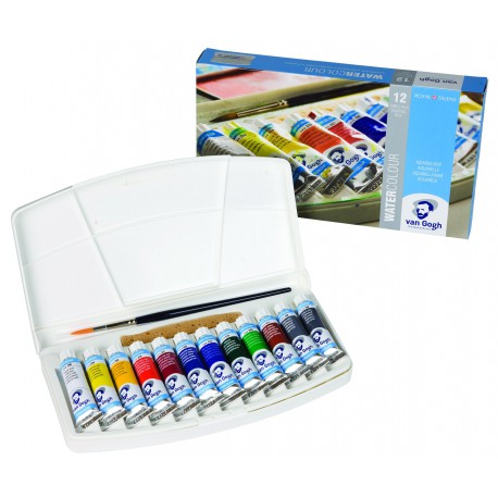 Caja acuarela  VAN GOGH 12 tubos